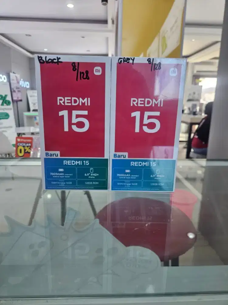 Redmi 15 8/256 ready di alvajaya