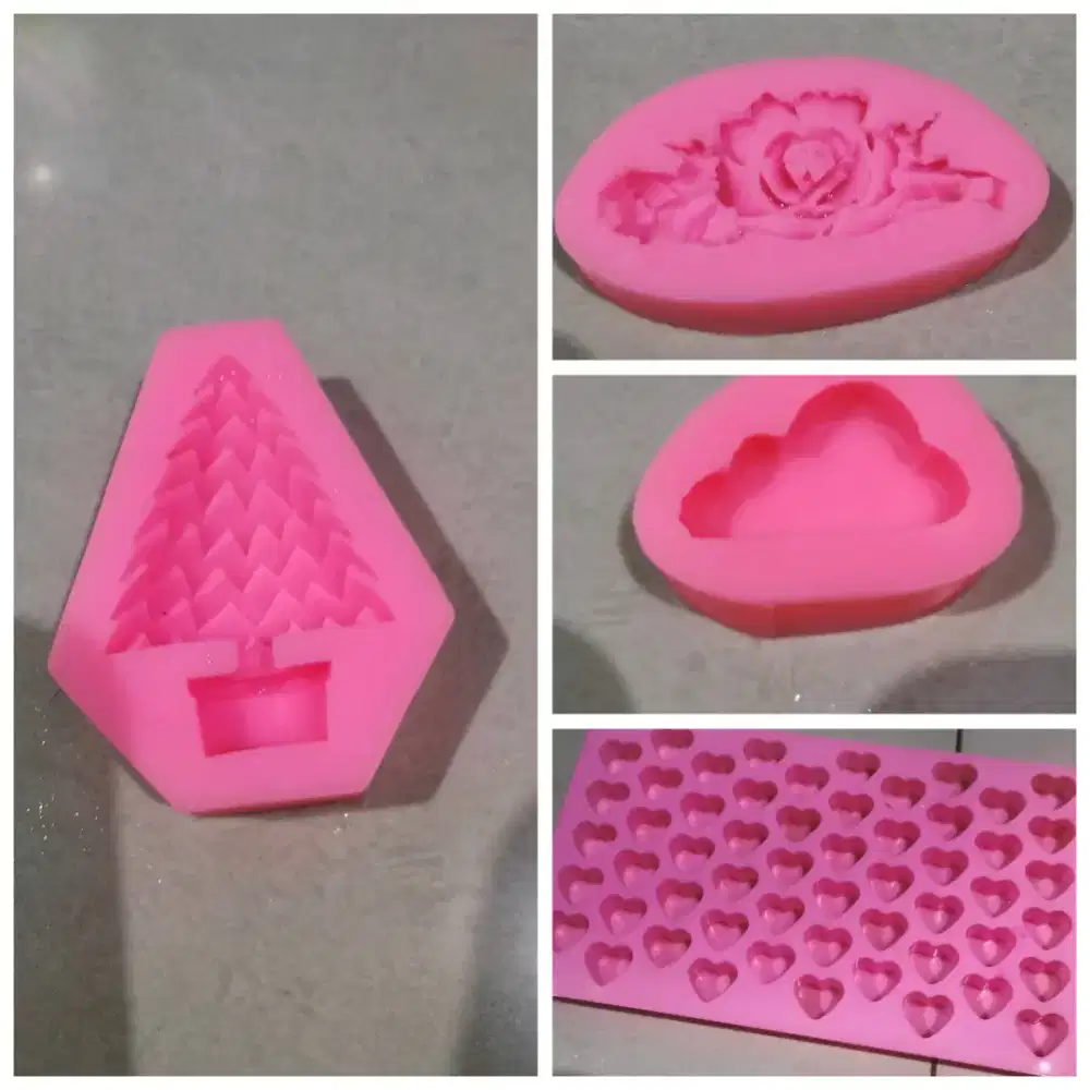 Cetakan jelly dan cetakan roti tawar