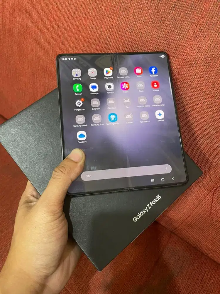 samsung fold 5 12/512 silver resmi