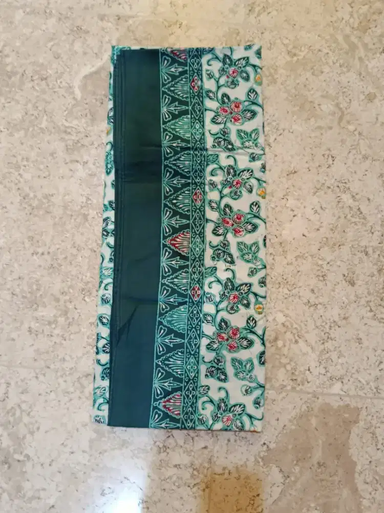Taplak meja batik hijau