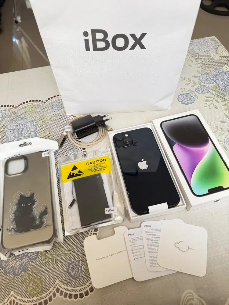 iphone 14 plus midnight 128GB