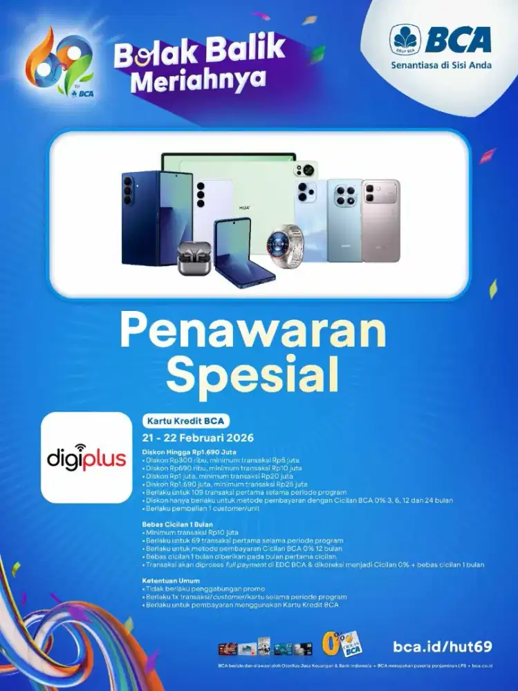 Free 1x cicilan atau Cashback langsungg for all type samsung