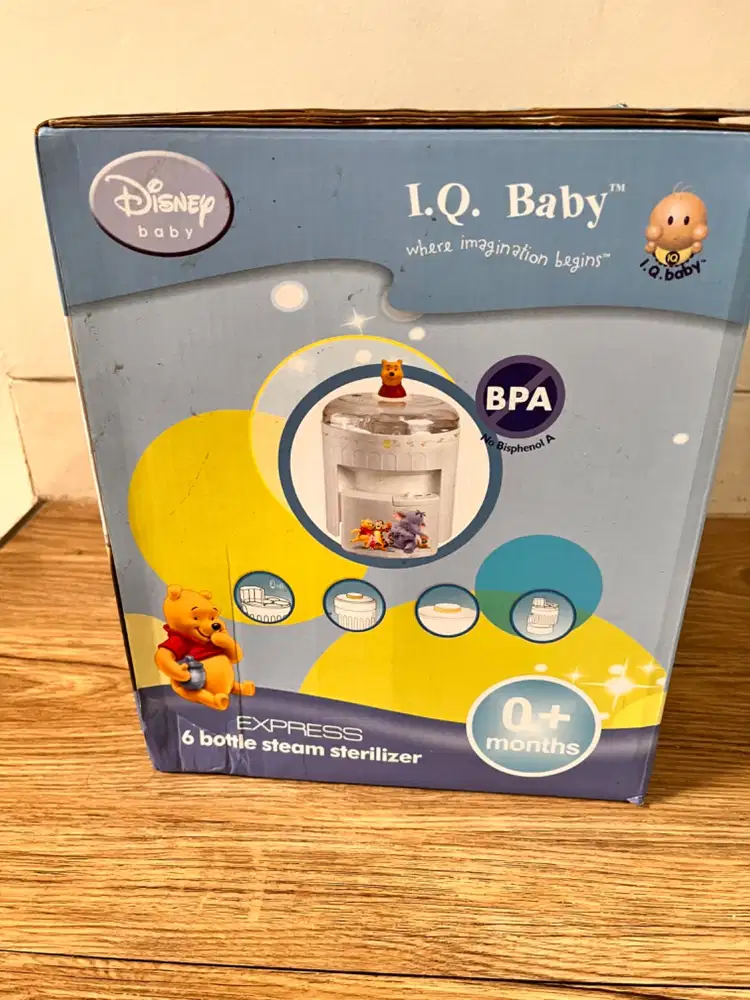 Dijual Botol Sterilizer IQ Baby Pooh Original