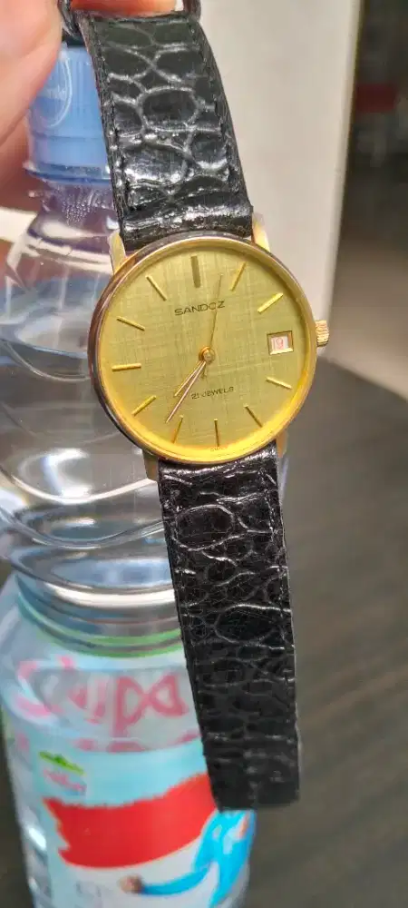 Jam tangan sandoz original Swiss
