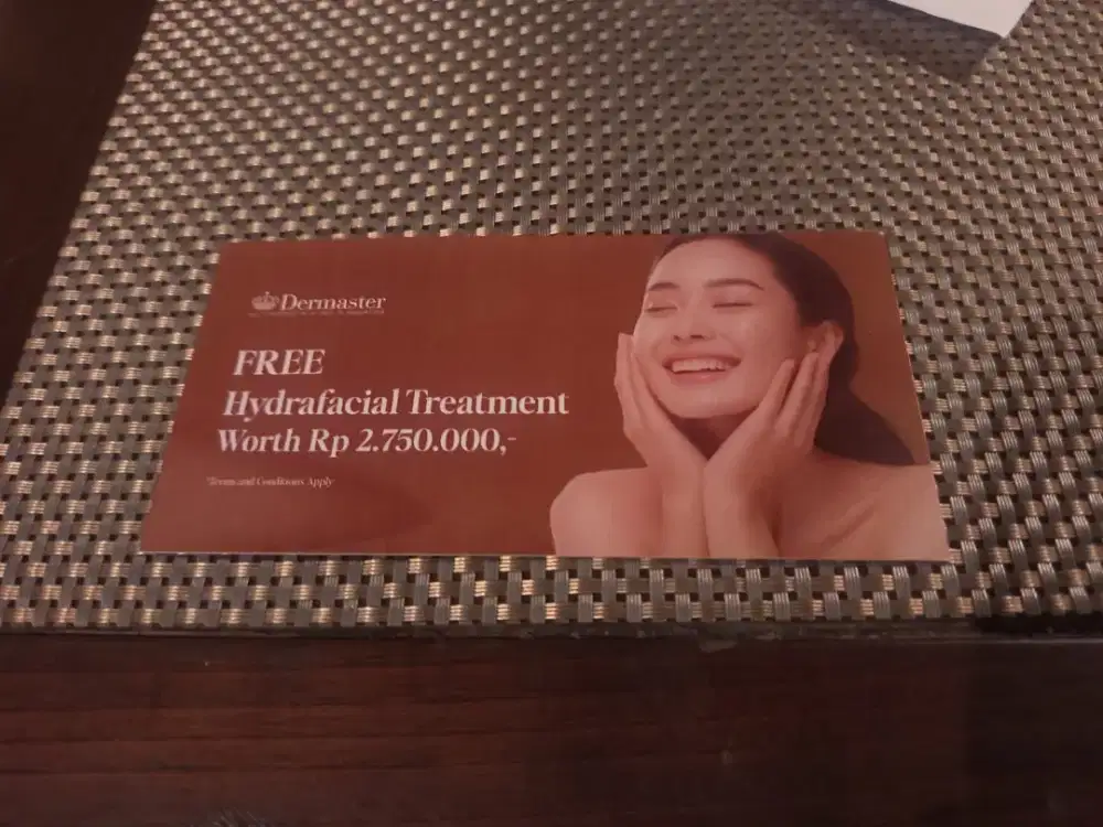 Voucher Hydrafacial Treatment By Dermaster