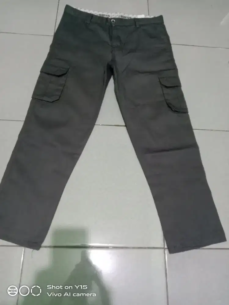 Celana cargo Brebes pria keren  no34 -35