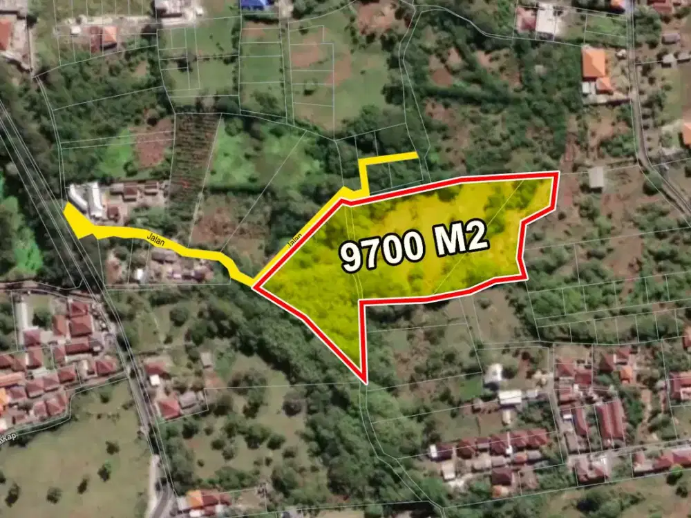 Tanah Murah di Kutuh Kuta Selatan dekat Pantai Pandawa