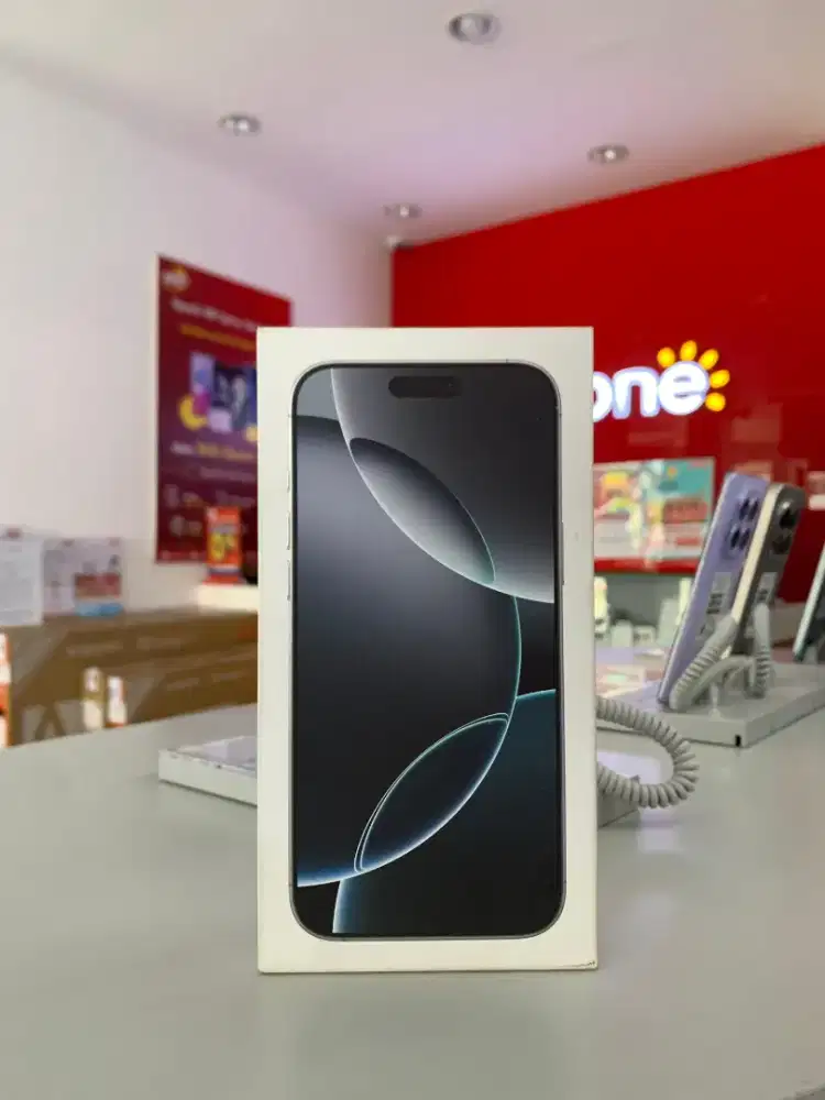 iPhone 16 Promax Natural Titanium 256GB Resmi PA/A