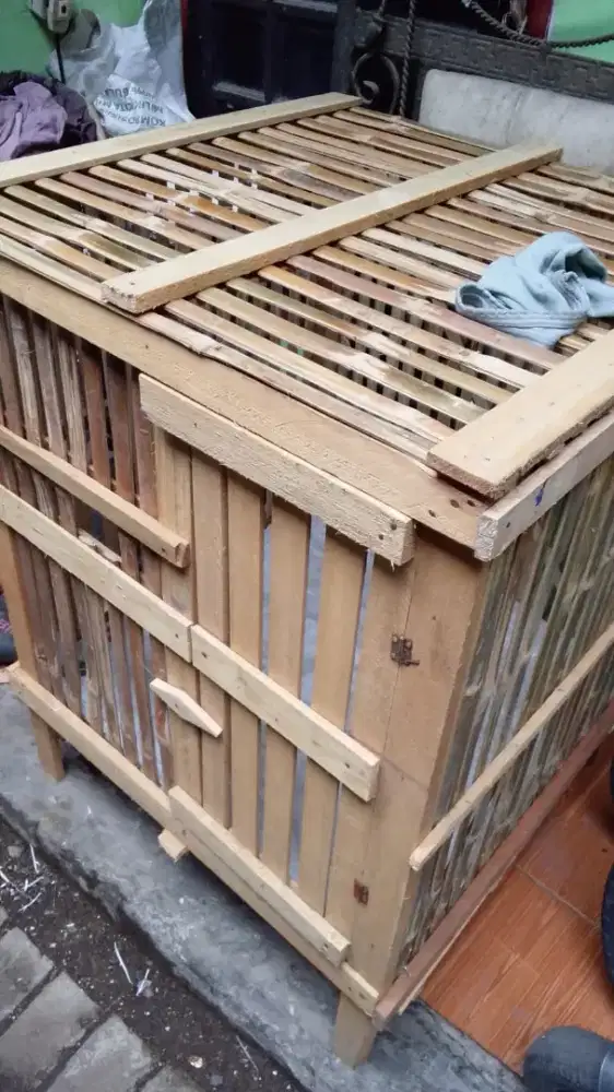 Kandang ayam ukuran 70x70 baru beli