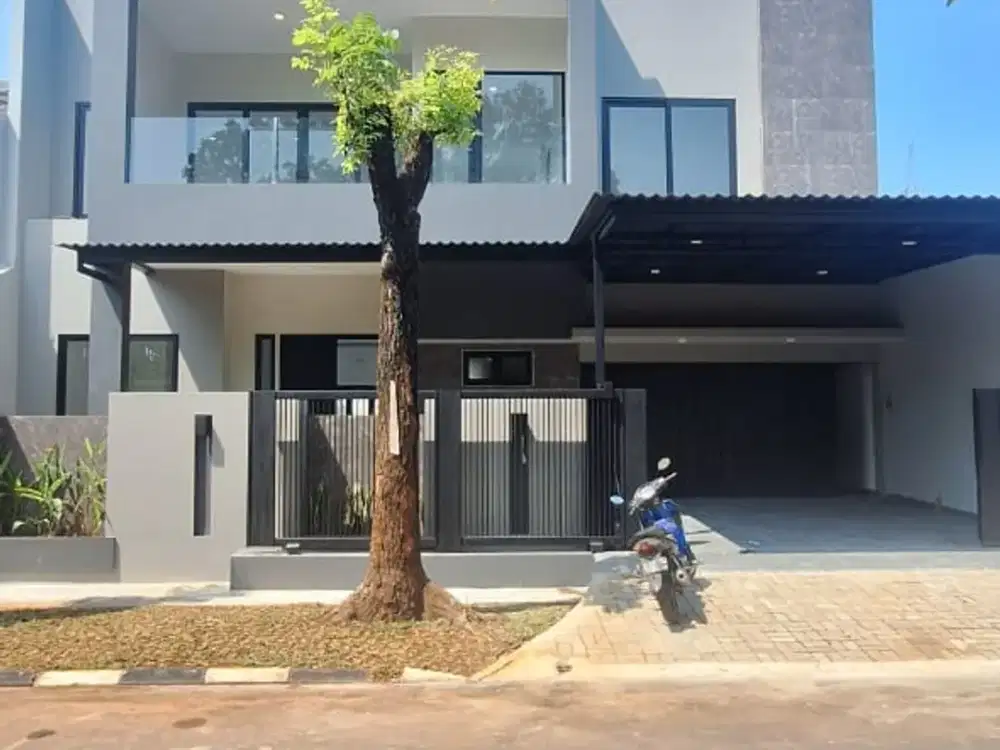 Rumah Lebar 15 Bangunan Mandiri, Bagus Siap Huni Puspita Loka BSD City Tangerang Selatan