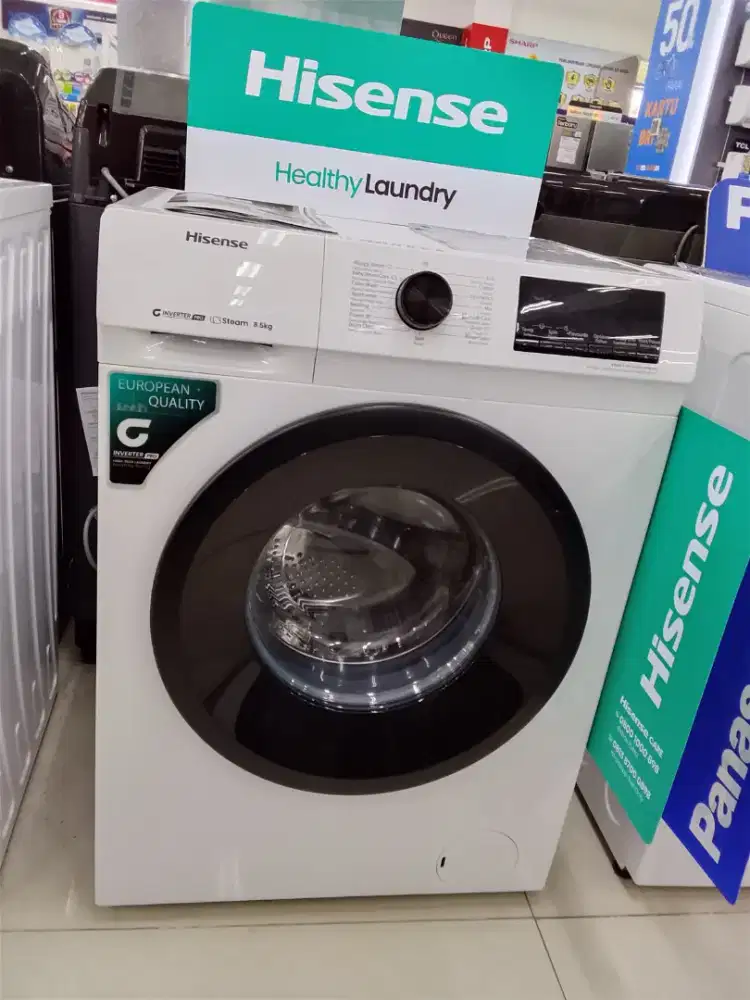 HISENSE WM FRONT LOADING 8.5 KG