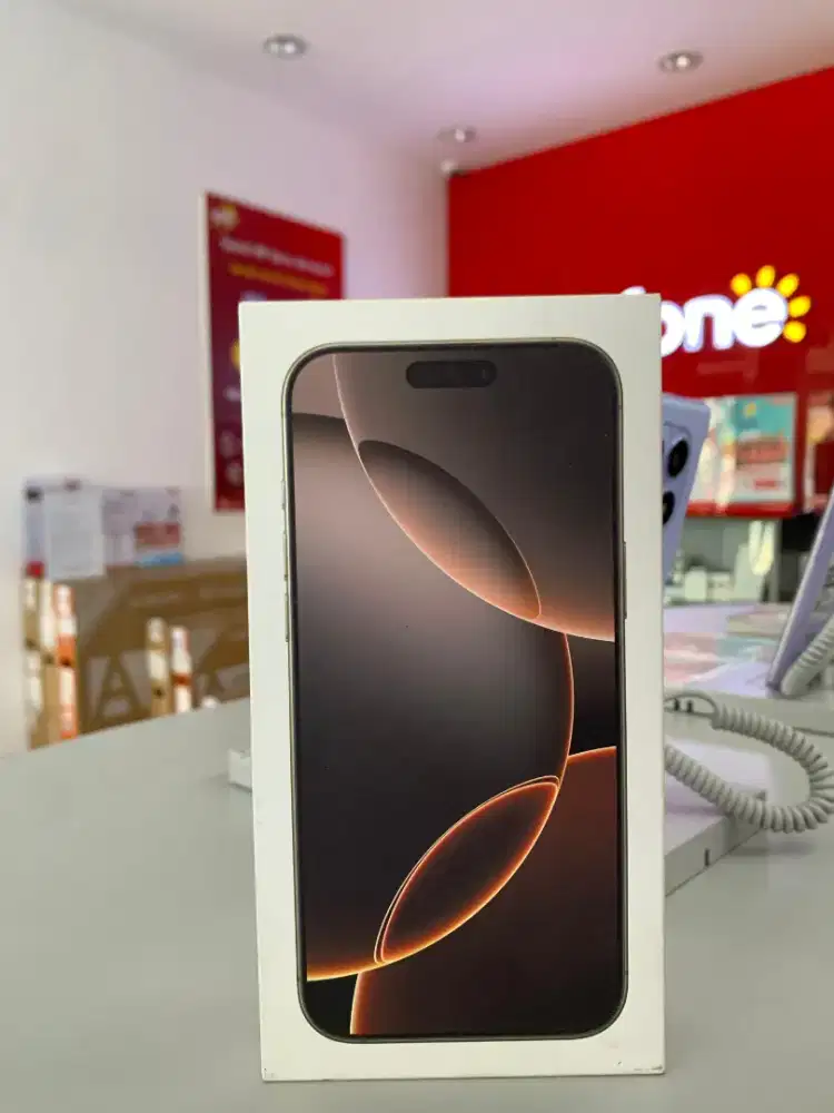 iPhone 16 Promax Dessert Titanium 256GB Resmi PA/A