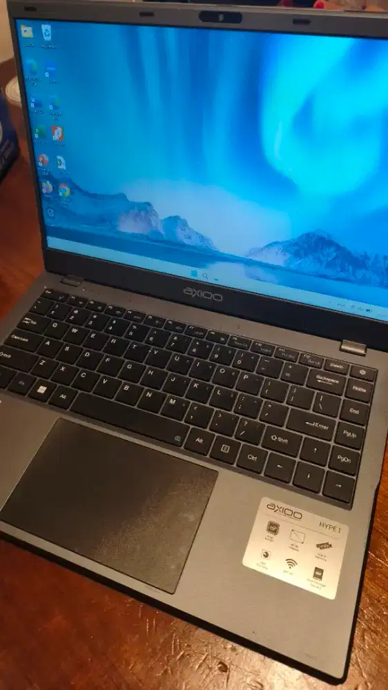 BU Laptop Axioo Mybook Hype 1 Mulus Pemakaian Cewek Jarang Pakai