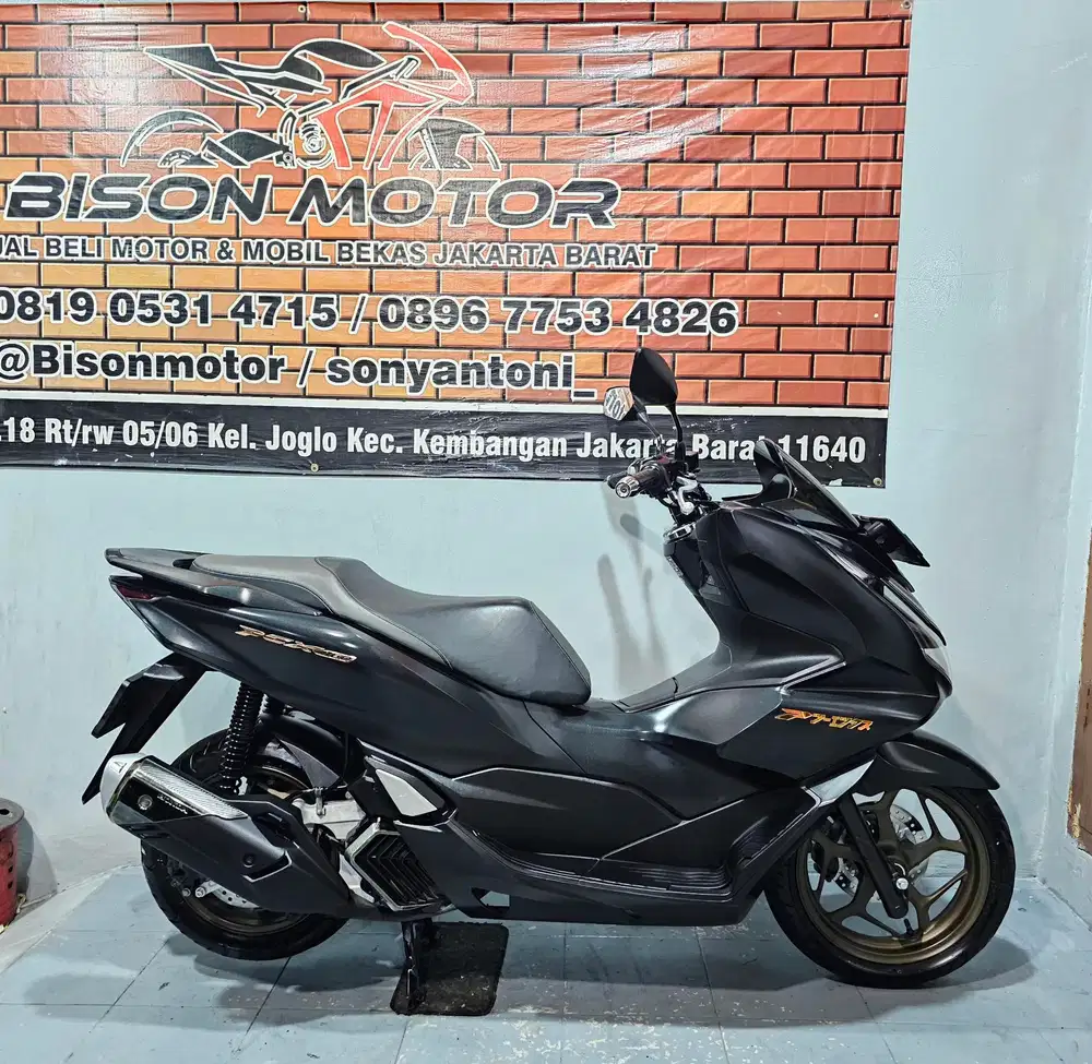 MEWAH! HONDA PCX ABS ISS HSTC KEYLESS 160 TAHUN 2024 HITAM DOFF