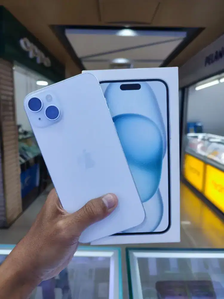 Iphone 15 Plus 128 iBox Blue Kondisi 100% Mulus Super Perfect