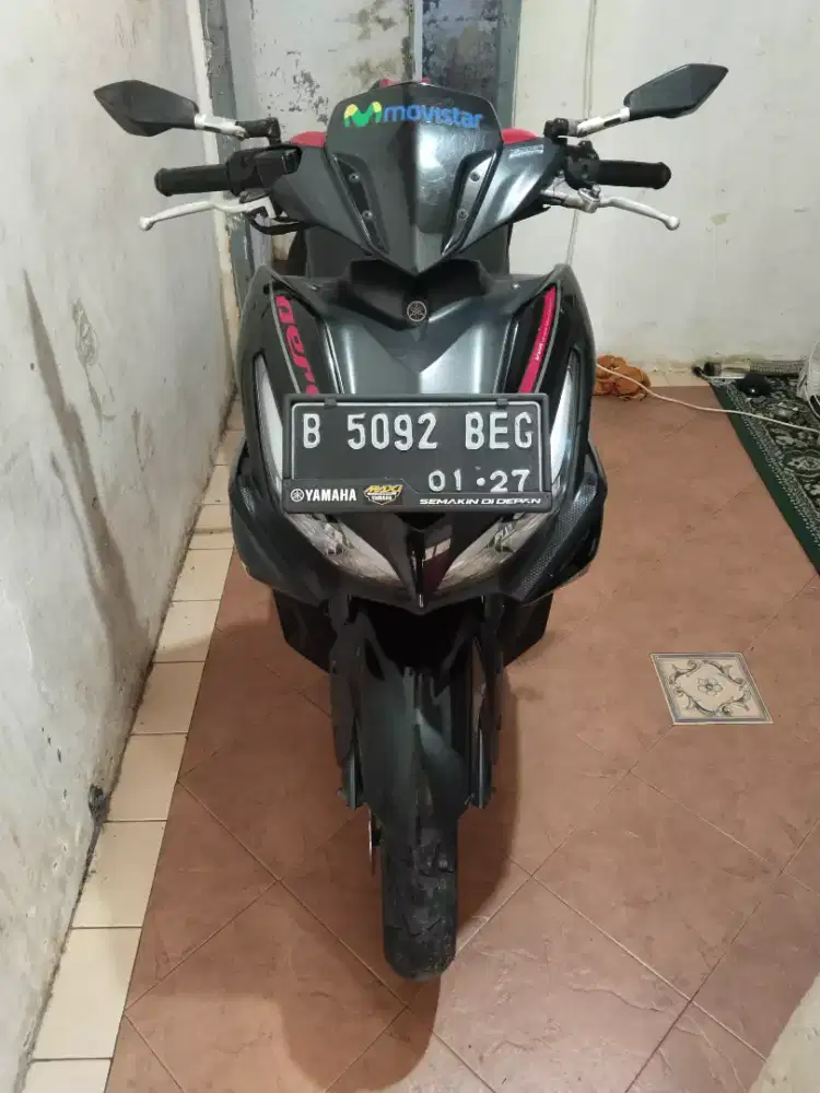 Yamaha Aerox thn 2021 pajak hidup panjang