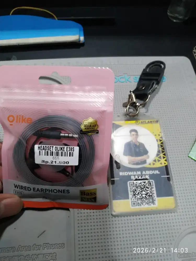 HEADSET OLIKE E30S | ATLANTIS DAHSYAT