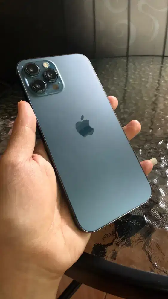 Iphone 12 Promax 128Gb Resmi Ibox Unit Charger