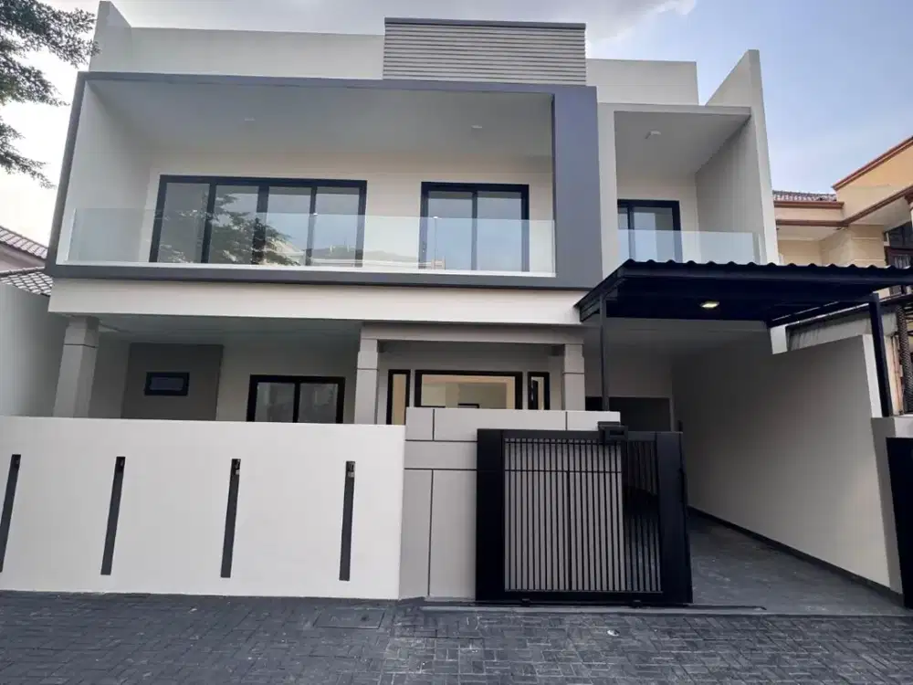 Rumah Hadap Tenggara Lebar 12, Puspita Loka BSD, Tangerang Selatan