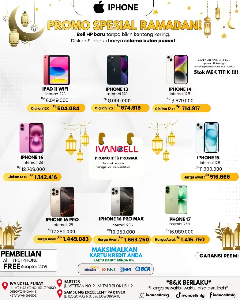 IPHONE 13 128GB IBOX FREE ADPTER