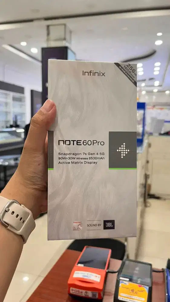 New Rilis Infinix Note 60 Pro 5G8+8/256 barang new segelbox garansi