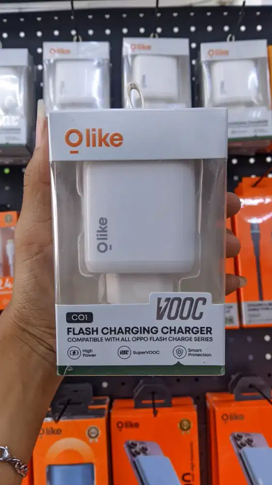 ADAPTOR CHARGER SUPER VOOC OLIKE CO1