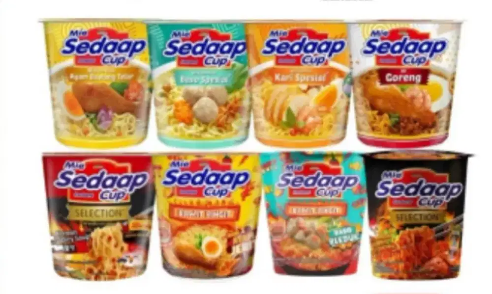 Jual mie sedap cup