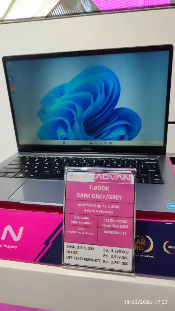 Advan T Book | BISA CICILAN BUNGA RINGAN FREE DP