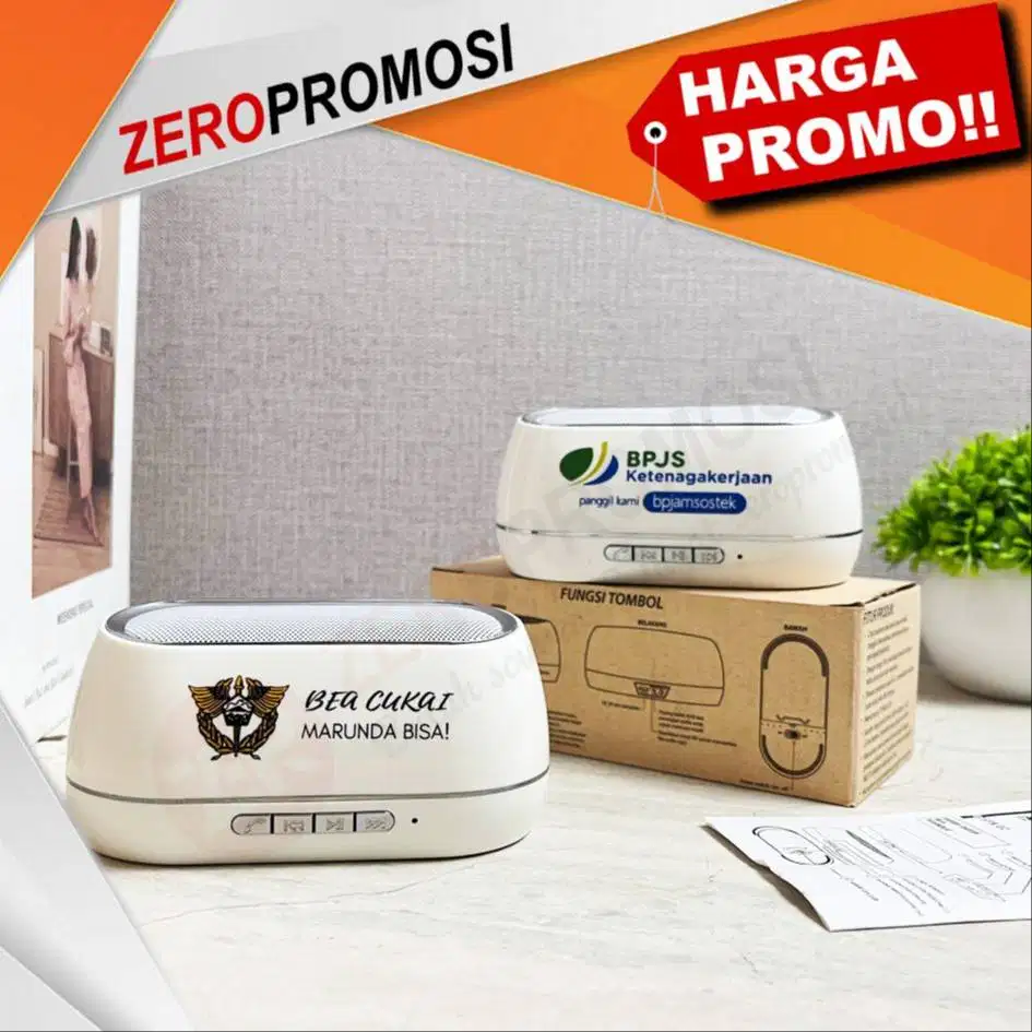 Souvenir Premium Speaker Bluetooth Lonjong Oval BTSPK02