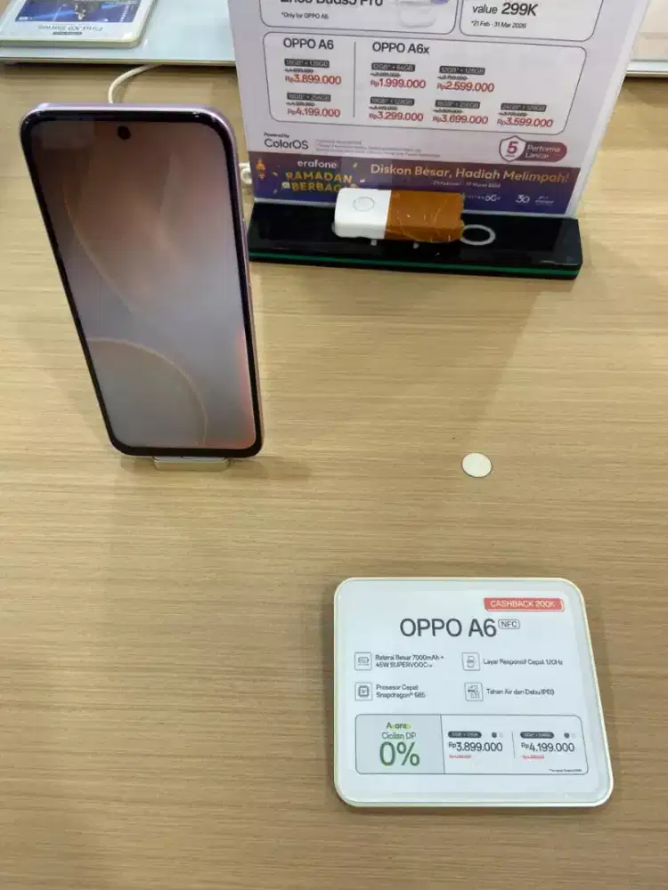 PROMO CICILAN BUNGA 0% OPPO A6 NFC