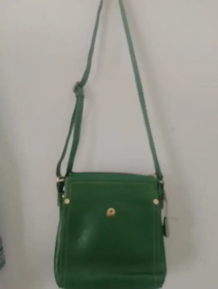 tas papilon ori hijau slempang imut