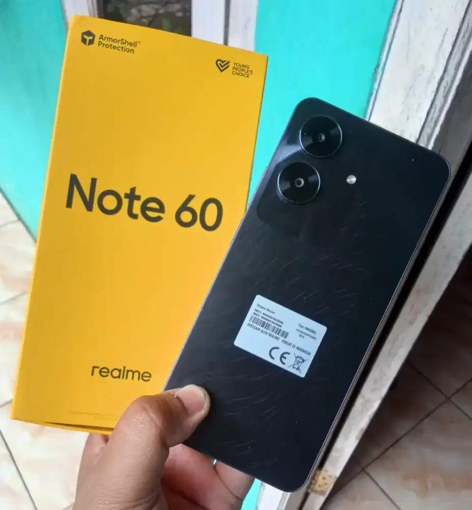 Realme note 60 ram 4+4/64