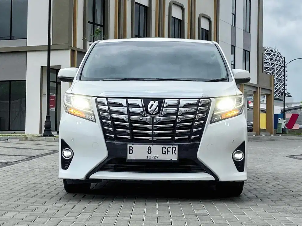 25JT NEGO DP |ALPHARD 2.5 G AUTOMATIC BENSIN WARNA PUTIH 2017 /2018