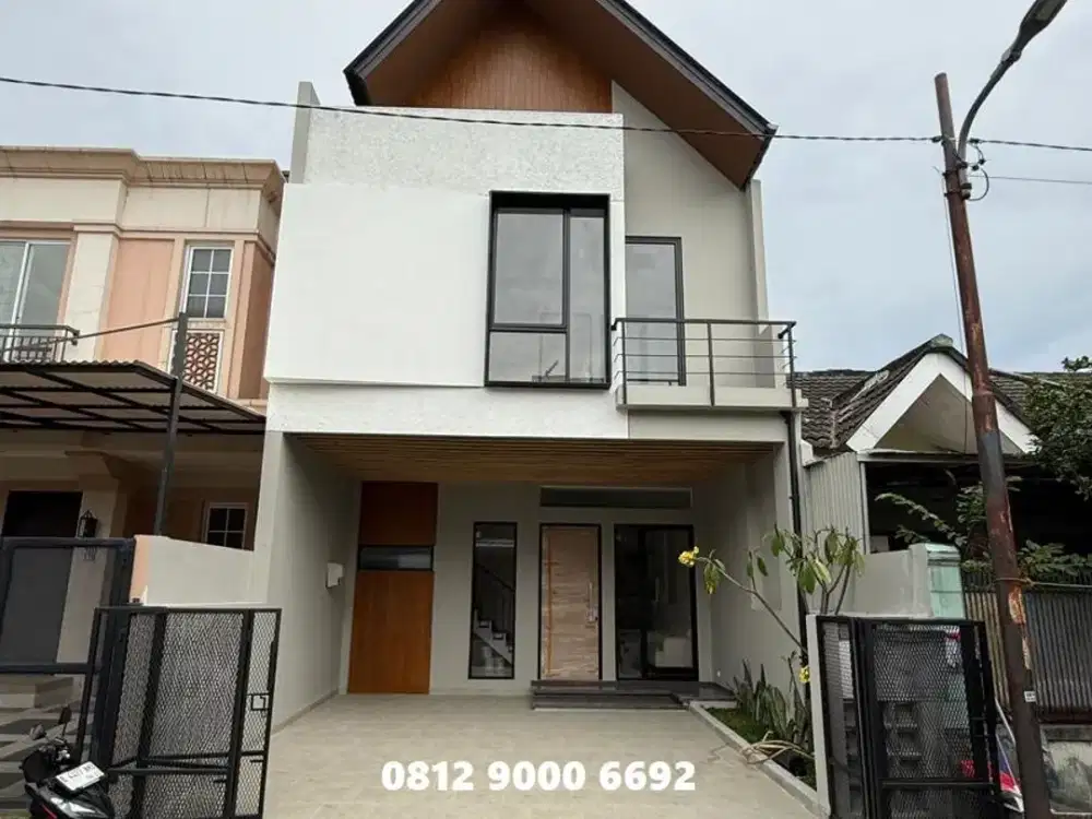 Jual Rumah Baru 2 Lantai Nusa Loka BSD Serpong Tangerang