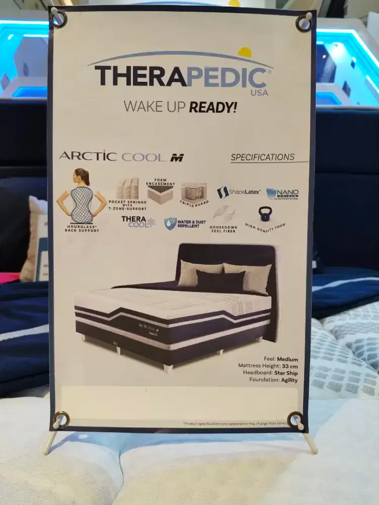 Cicilan Springbed Therapedic promo Bunga 0%