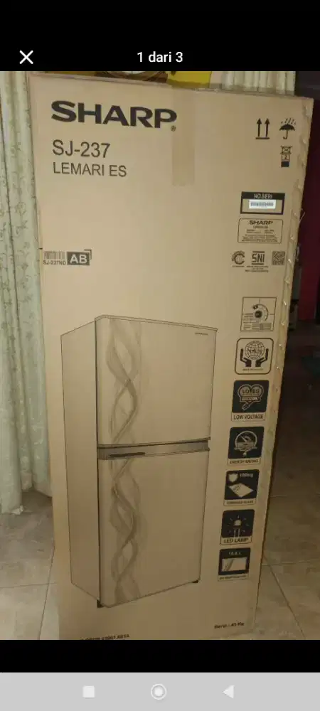 Kulkas Baru Sharp