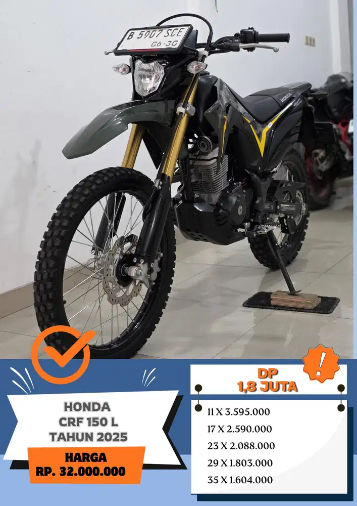 HONDA CRF 150 L TAHUN 2025