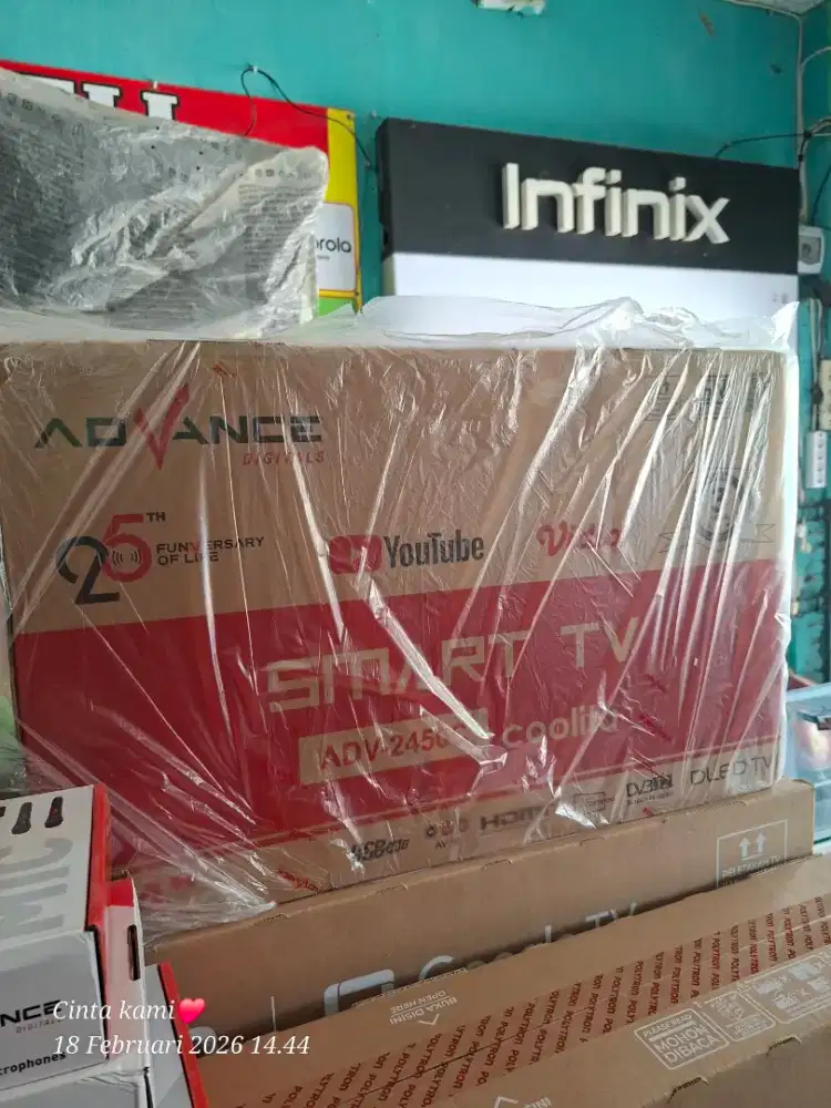 Tv Advance 24 inci Smart Garansi Resmi