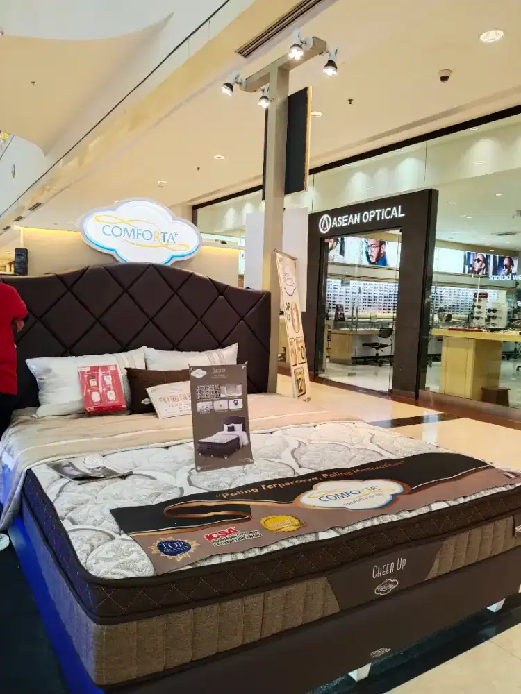 Cicilan springbed comforta promo bunga 0%