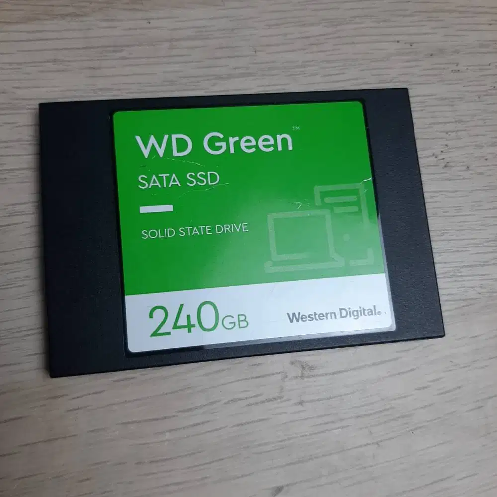 SSD WD GREEN Western Digital 240GB Sentinel 100% Harddisk Drive laptop