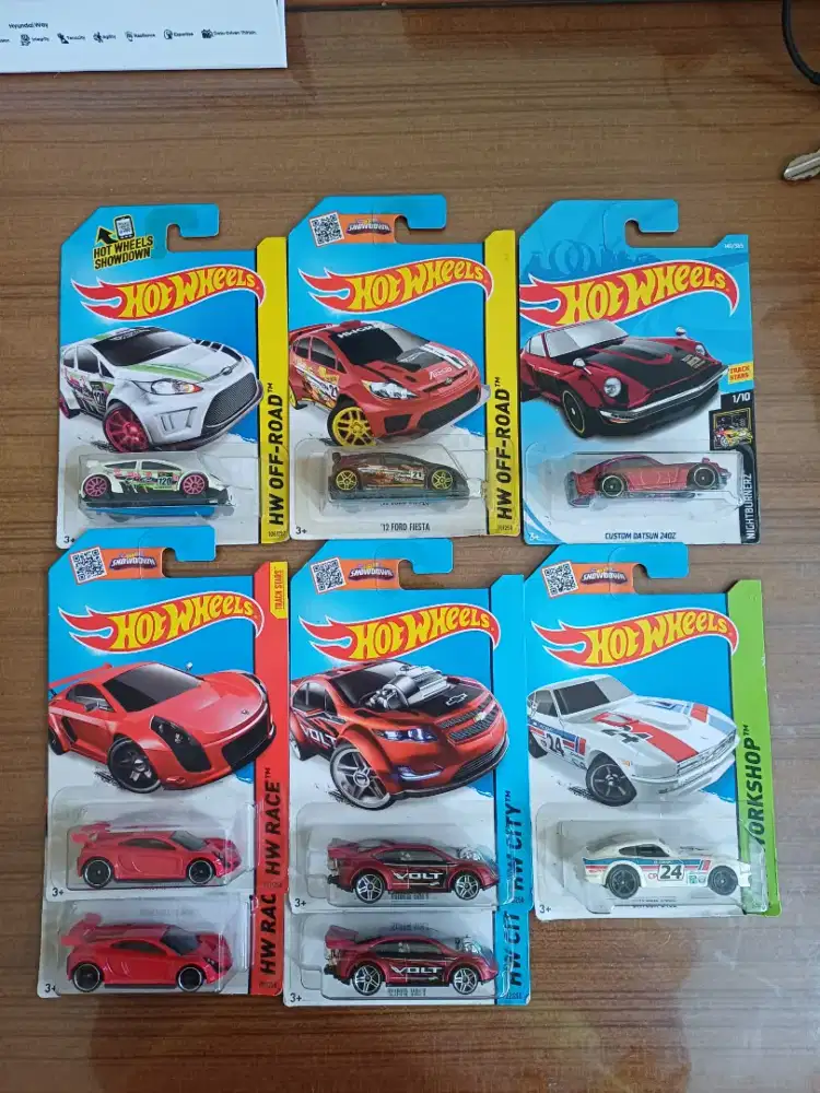 Hotwheels berbagai macam