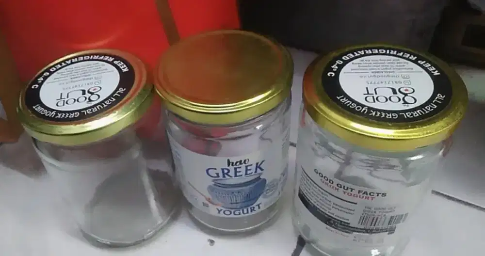 Jar Toples  Bekas Yogut