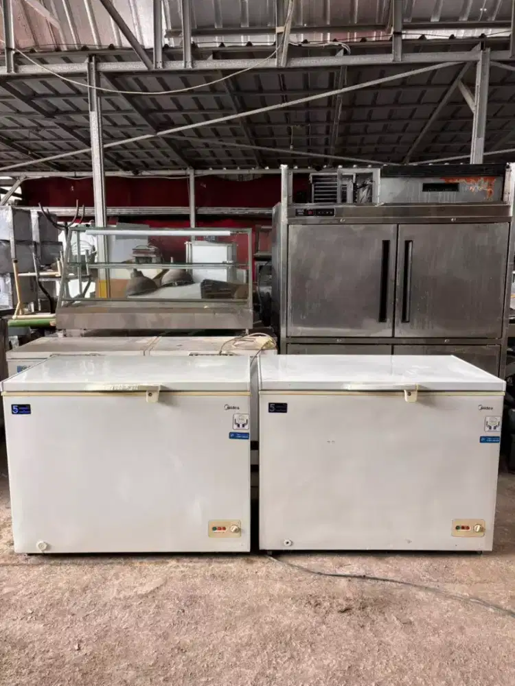 FREEZER BOX

Merk Midea
Kapasitas 350 liter
Mesin ori