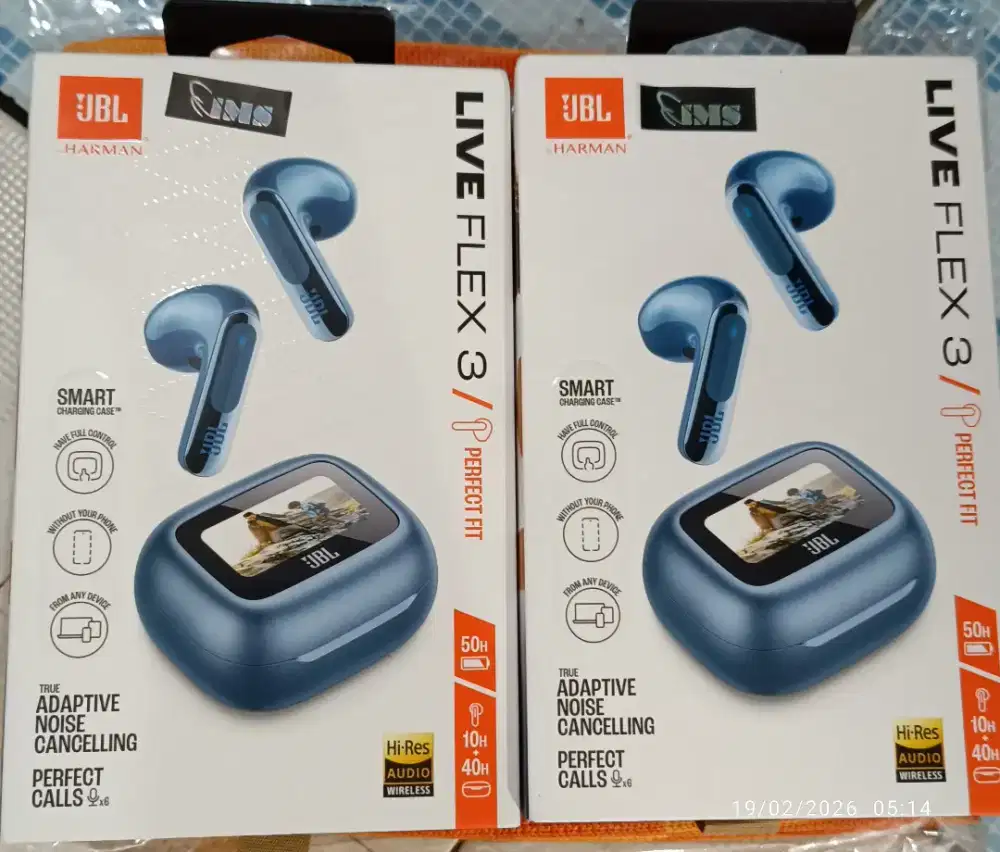 JBL Live Flex 3 Hi-Res Audio True wireless Noise Cancelling