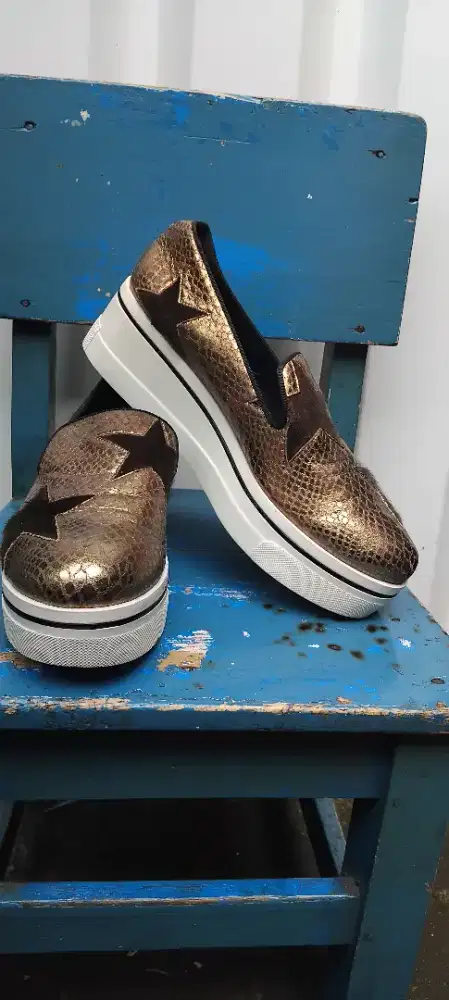 Sepatu -Stella McCartney Elyse Star -Slip-oN(Binx Stars) Size 40