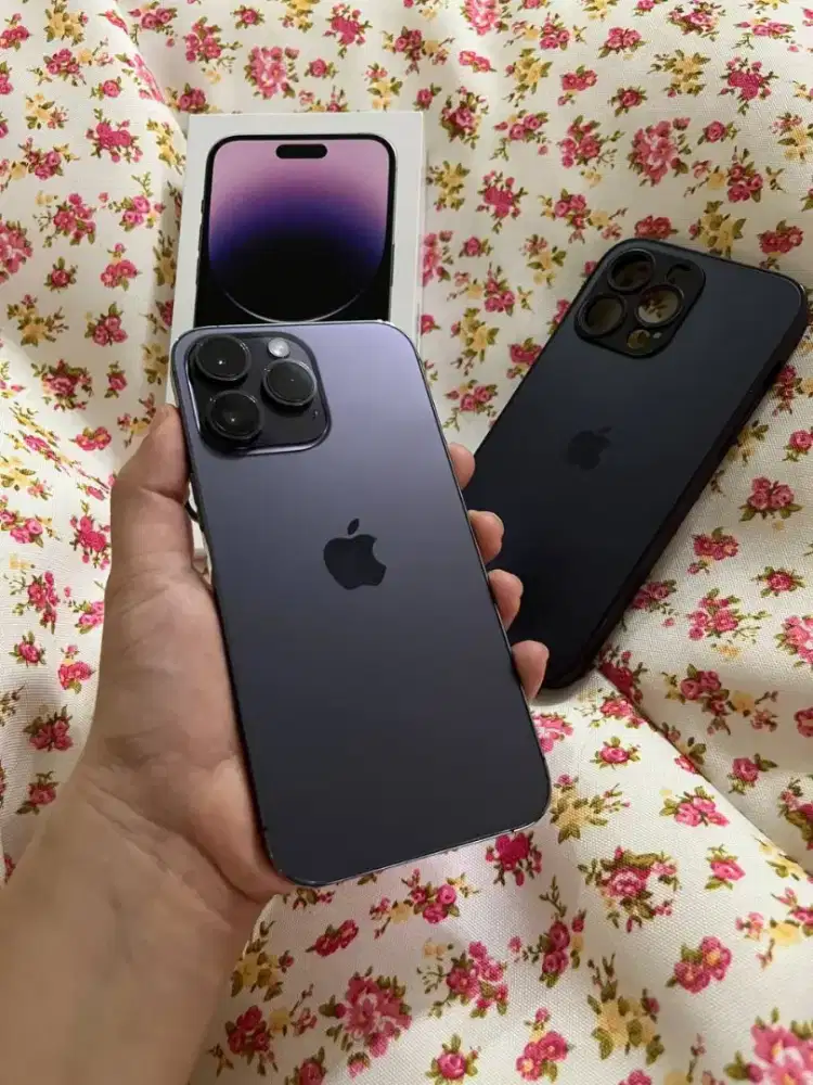 DIJUAL CEPAT 14 PROMAX 256GB DEEPPURPLE