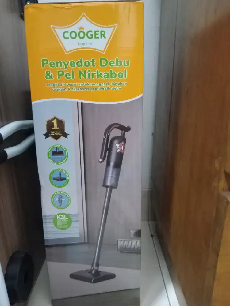 Dijual vacum cleaner masih segel dan garansi 1 tahun