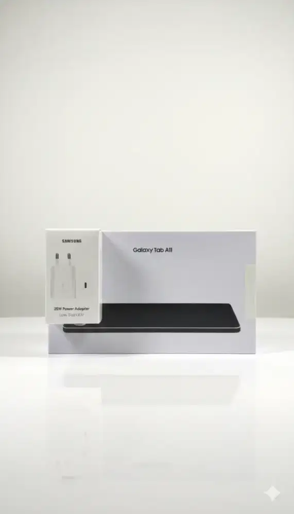SAMSUNG GALAXY TAB A11 WIFI + CELULLER FREE TRAVEL ADAPTER 25W