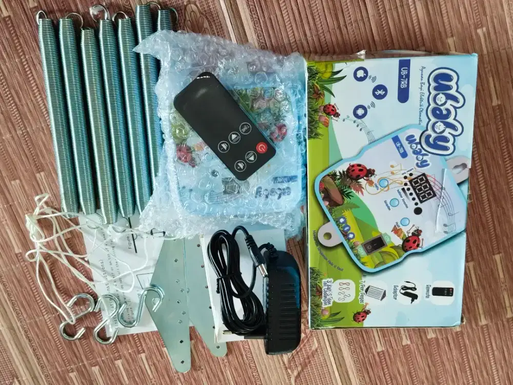 Mesin ayunan bayi lengkap baru