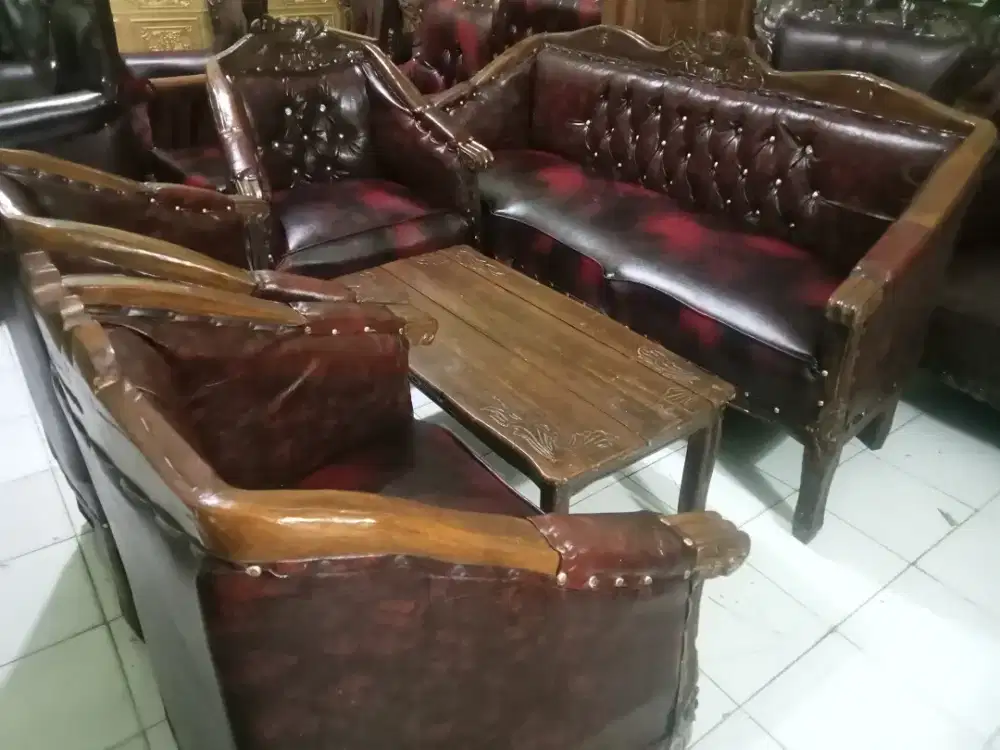 Kursi tamu jati bagus satu set